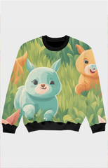 Unisex Piggies in Grassland Sweatshirt